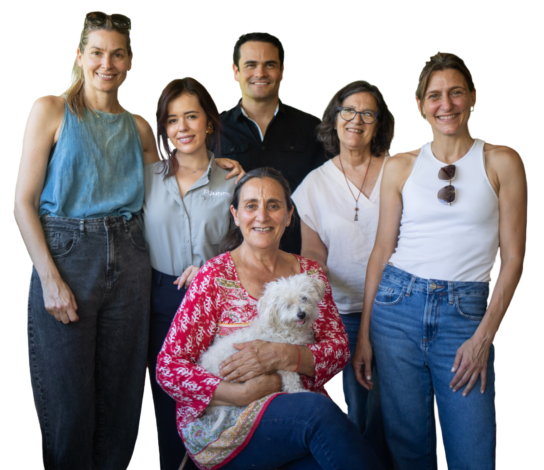 Equipo de FUNDES trabajando en metodología de impacto